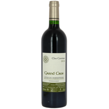 vin rouge bio Grand Cros Clos Cavenac région sud-ouest