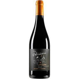 Les Polissons rouge vin bio de Cahors Clos d'Audhuy