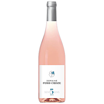 Rosé BIO 5 Sens Domaine Fond Croze sur les Vins d'à Côté
